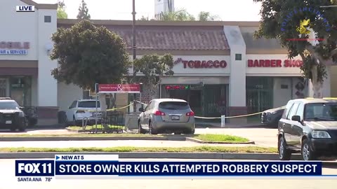 Norwalk smoke shop owner fatally shoots suspect during robbery attempt