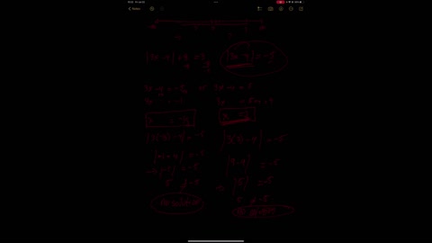 INTERMERDIATE ALGEGRA : 1st Degree Equations & Inequalities — Part 2