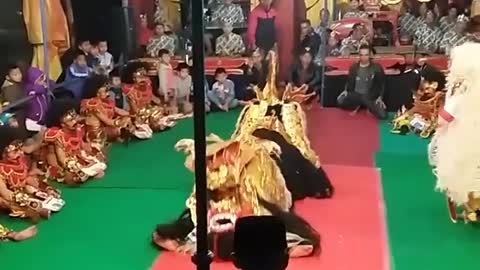 Topeng dance leak bali