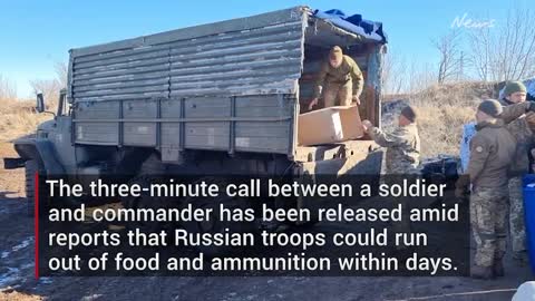 Soldier's intercepted phone call leaks Russian military chaos