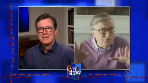 Bill Gates tells Stephen Colbert 2 years ago that there wiill be a 'Pandemic Two.'