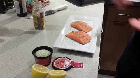 Perfect Pan Seared Salmon WithLemon Butter Sauce In 10 Minutes |Easy Salmon Recipe