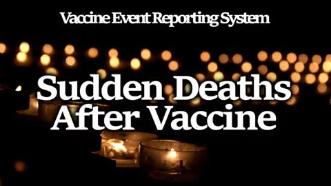 MANY REPORTS OF SUDDEN DEATHS AFTER VACCINES IN VAERS: LOOKING FOR PATTERNS IN THE HORRIFYING DATA