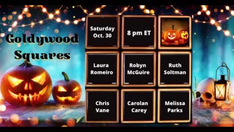 Goldywoods Squares ~ Halloween Special 30Oct2021