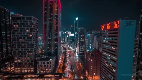 Magic of Hong Kong. Mind-blowing cyberpunk drone video of the craziest Asia’s city by Timelab.pro