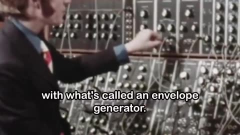 Wendy Carlos demonstrates her Moog Synthesizer in 1970