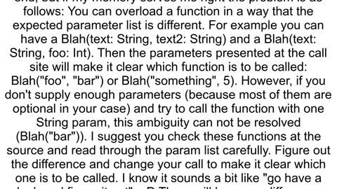 Kotlin Android Studio quotOverload resolution ambiguity All these functions matchquot on Text