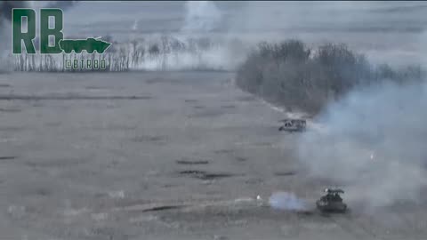 Russian T-72 Survives an FPV, Attacks the Positions of the AFU in a Forest Belt