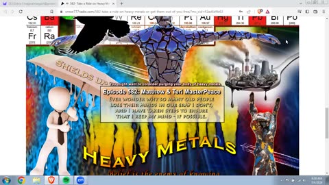 Crrow777 Radio #582 on Masterpeace - Get the Heavy Metals Out!!