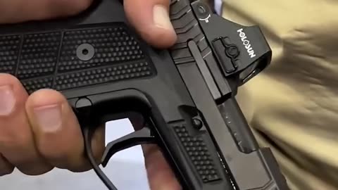 New TRIPLE ACTION Pistol. What.!🤯 #bladeshow #youtubeshorts #shortsvideo #pistol #edc