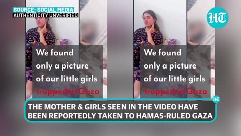 Hamas Militants Live Stream Israeli Hostages' Plea Before Whisking Them Into Gaza | Watch