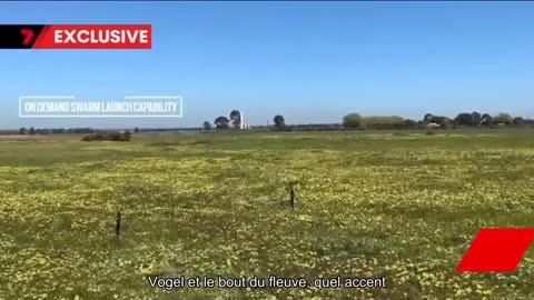 Tests vidéo de drones kamikazes australiens, qui sont actuellement testés en Pologne, afin qu'ils p