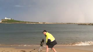 Photographer Struck By Lightning