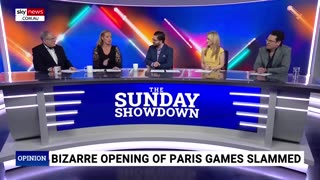 Sky News host reacts to ‘bizarre’ woke Paris Olympics opening ceremony