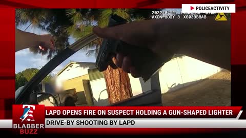 LAPD Opens Fire On Suspect Holding A Gun-Shaped Lighter