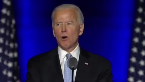 Joe Biden addresses the nation as president-elect