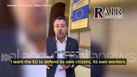 Salvini responds to EU threats over potential election results