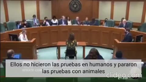 Comité del Senado Texas sobre la vacuna covid 19. Plandemia Coronavirus