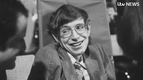 Stephen Hawking's mystery blackboard and other belongings go on display | ITV News