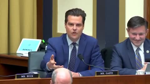 'I Want To Know Where Hunter Biden's Laptop Is': Matt Gaetz Grills FBI Cyber Chief