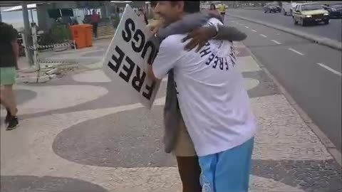 Free Hugs - Say NO to Violence Against Women