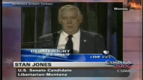 NewWorldOrder 2006 Stan Jones, Montana Senate Debate
