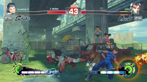 Sakura vs Chun Li