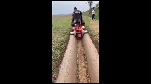 Management Rotary Tiller Strawberry Ditch Ridge Machine Crawler type Micro Tiller Tractor