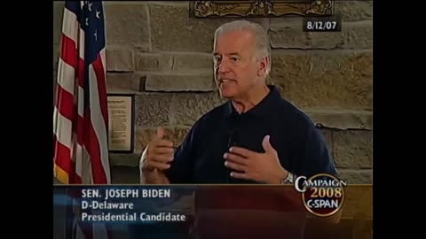 Joe Biden On Withdrawing From The Middle East.