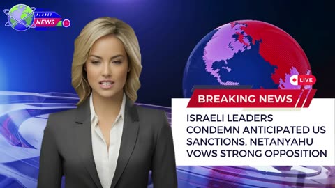 Israeli Leaders Condemn Anticipated US Sanctions, Netanyahu Vows Strong Opposition