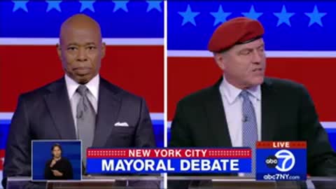 ‘How Dare You Bring My Family Into This!’ Curtis Sliwa SLAMS Eric Adams at NYC Mayoral Debate