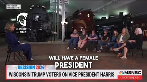 Voters in Wisconsin Weigh in on Kamala Harris Being The Democrat nominee