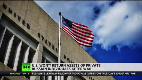 Theft-based order? US won't return seized assets of Russians after war. *See Description*