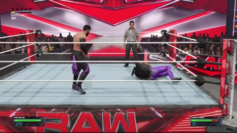 WWE 2K24 Finn Balor vs Damian Priest one on one