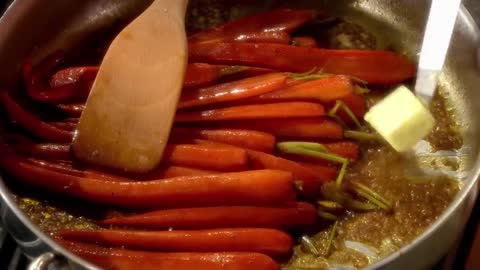 How to Make Martha Stewart's Brown Sugar Glazed Carrots _ Martha’s Cooking School _ Martha Stewart