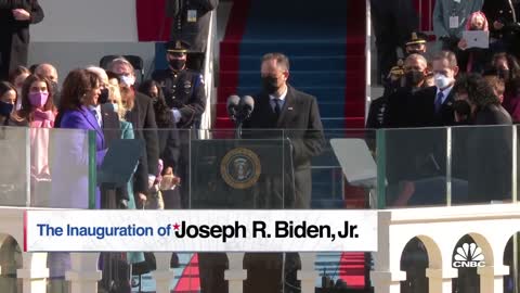 Kamala Harris takes oath as vice president of the United States