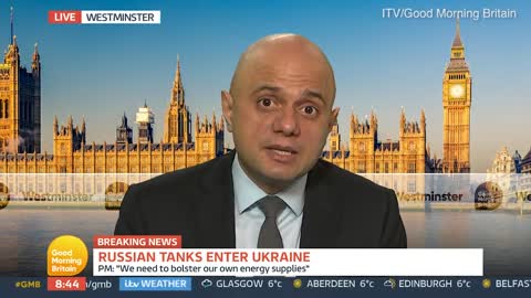 Sajid Javid says it's important to support European allies