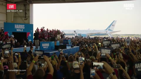 Detroit Rally with Vice President Kamala Harris and Governor Tim Walz | Harris 2024