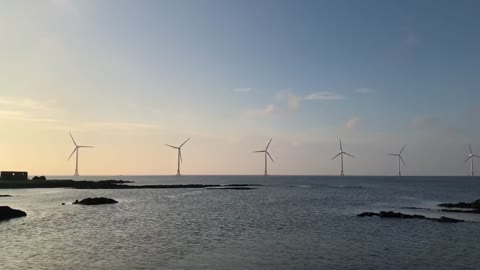 Jeju island windmill