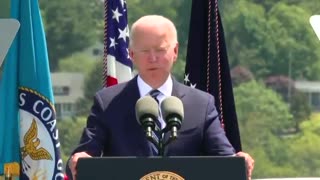 Biden Attacks Graduates Of The Coast Guard Academy After They Didn't Clap During His Speech.