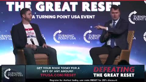 Charlie Kirk and Dr James Lindsey.