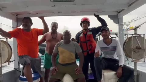 RESCATE DE 5 PESCADORES