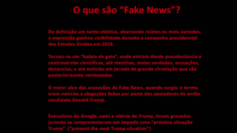 Documentário "Fake News na Grande Mídia e a 'Censura do Bem'" 2021 - Brasil