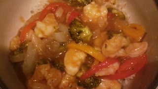 Sweet sour shrimp 5