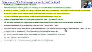Book review: Stop feeding your cancer by John Kelly MD
