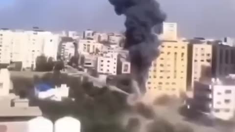 Hamas Rockets Stored Underground Detonate