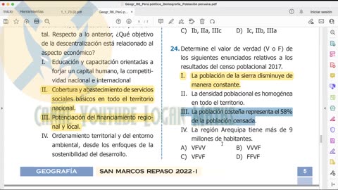 REPASO PAMER 2022 | Semana 06 | Geografía