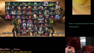 Mortal Kombat (with sara from meetme) Retro gaming
