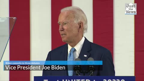 Biden commits to three debates