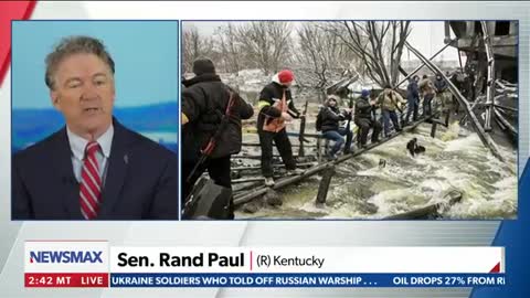 Rand Paul: If we promise to protect Ukraine, what does that mean? Would that mean troops in Ukraine?